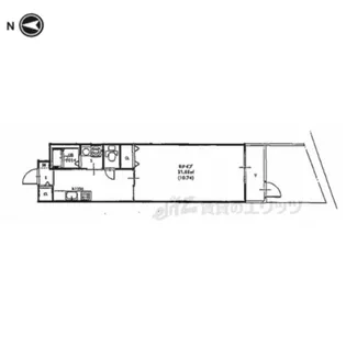 EMINAS北白川【1階】の間取り