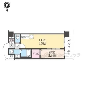 「ソルテラス京都JUJO薫」【4階】の間取り