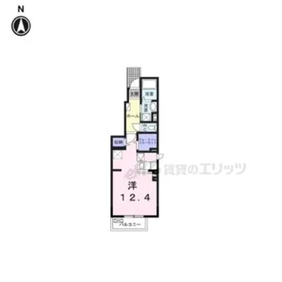 坂本3丁目アパート【101号室】の間取り