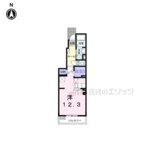 坂本3丁目アパート【102号室】の間取り