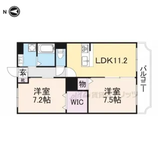 Relacion Yuj【306号室】の間取り