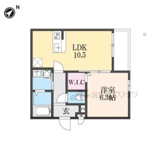 サンセレーノMINAMI【3階】の間取り