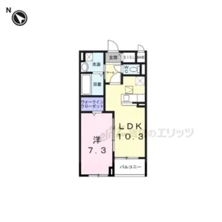 アストラル ノーブル【2階】の間取り