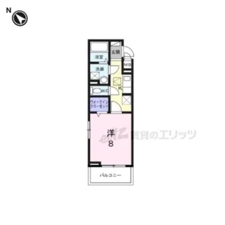 アストラル ノーブル【1階】の間取り