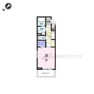 アストラル ノーブル【1階】の間取り