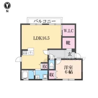 メゾンレイ小明【108号室】の間取り