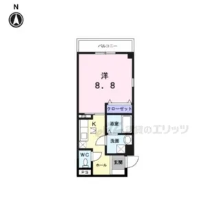 エレガンテアルバ【1階】の間取り