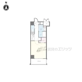 トリアノン塚口【202号室】の間取り