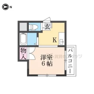 フローラルヴィラ【301号室】の間取り