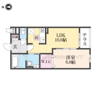 ヴェールフォンセ【1階】の間取り