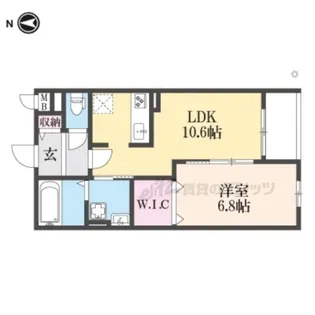 ヴェールフォンセ【305号室】の間取り