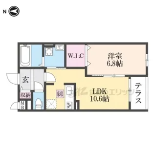 ヴェールフォンセ【1階】の間取り
