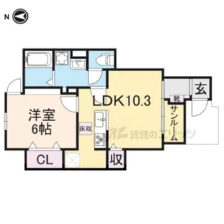 ドミール プランドール【102号室】の外観