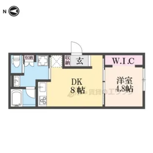 ALTISSIMA【1階】の間取り