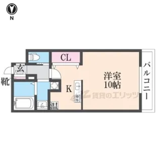 エアルレジデンス?【2階】の間取り