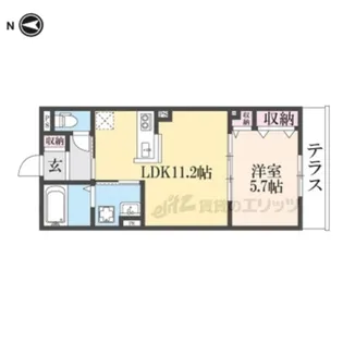 ユアメゾン御前【1階】の間取り