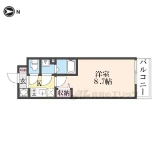 (仮称)グランデコート御陵天徳町【2階】の間取り