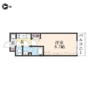 (仮称)グランデコート御陵天徳町【2階】の間取り