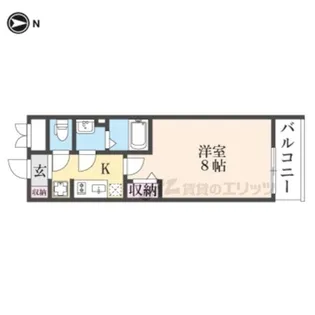 (仮称)グランデコート御陵天徳町【4階】の間取り