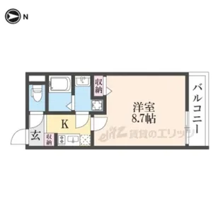 (仮称)グランデコート御陵天徳町【2階】の間取り