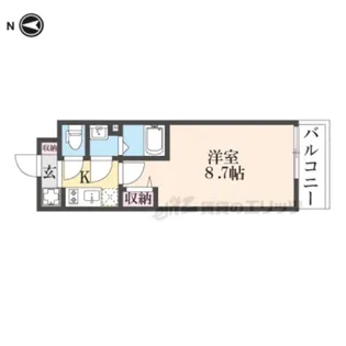 (仮称)グランデコート御陵天徳町【3階】の間取り