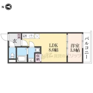 (仮称)グランデコート御陵天徳町【306号室】の間取り