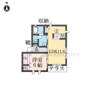 IKメゾン【2階】の間取り