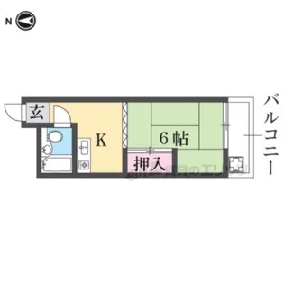 第三吉村マンション【410号室】の間取り