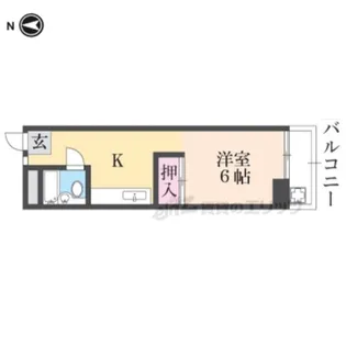 第五吉村マンション【402号室】の間取り