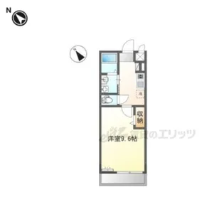 ASAHI TARNAL【208号室】の間取り