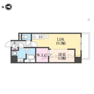 SS14【7階】の間取り