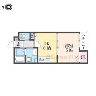 グレートヒルズ8番館【2階】の間取り