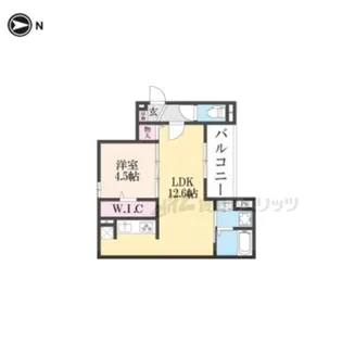 GRAMM丹波口【3階】の間取り