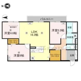 Daiya Soie(ダイヤ ソワ)【2階】の間取り