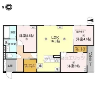 Daiya Soie(ダイヤ ソワ)【1階】の間取り