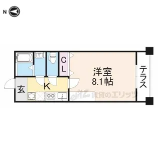 MESA VERDE 御薗橋II【3階】の間取り