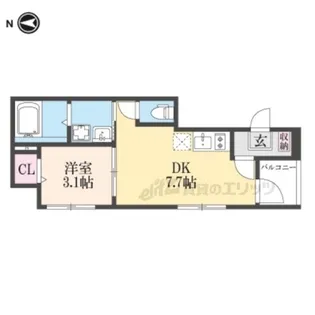 EMBELLIR COCO【3階】の間取り