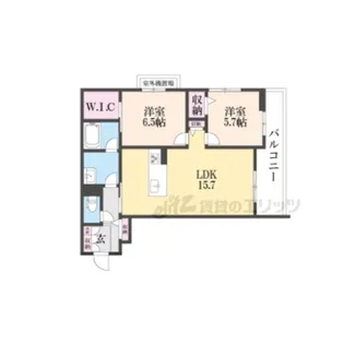 新清館?【3階】の間取り