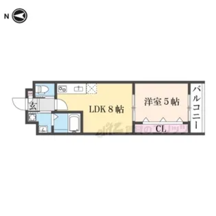 ARCA嵯峨嵐山【2階】の間取り