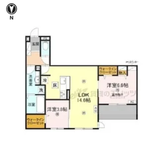 吉勇【102号室】の間取り