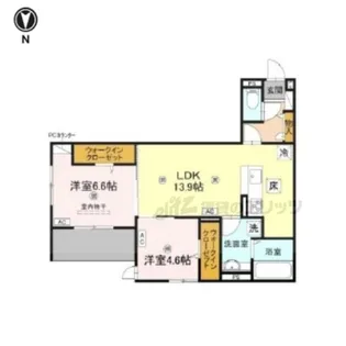 吉勇【103号室】の間取り