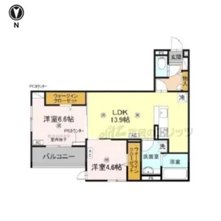 吉勇【303号室】の間取り