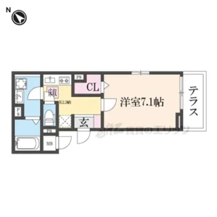 フォルトゥーナ【3階】の間取り