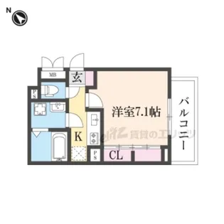 フォルトゥーナ【2階】の間取り