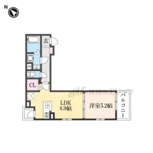 フォルトゥーナ【2階】の間取り