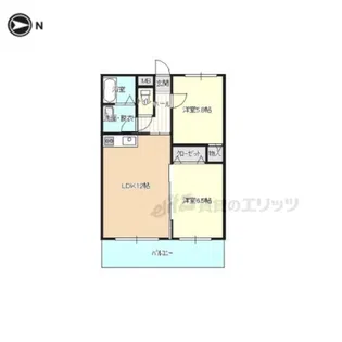 アメニティ?青垣【202号室】の間取り