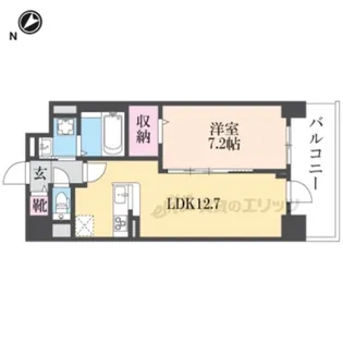 AXIA草津_DC【905号室】の間取り