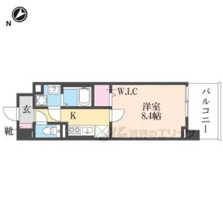 AXIA草津_DC【304号室】の間取り