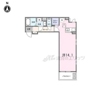 ガーデン・アイリス【103号室】の間取り