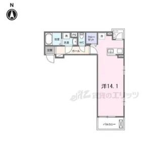 ガーデン・アイリス【203号室】の間取り